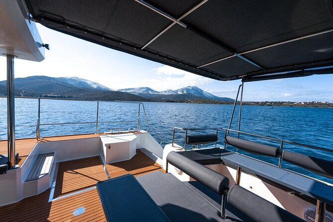 Comfort Max Catamaran Caldera Cruise with BBQ and Drinks - Quick hits before you book