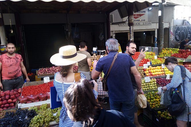 Cooking Class in Athens with Shopping in Central Market & Lunch - Inside the traditional taverna kitchen: cooking with real pace and real teamwork