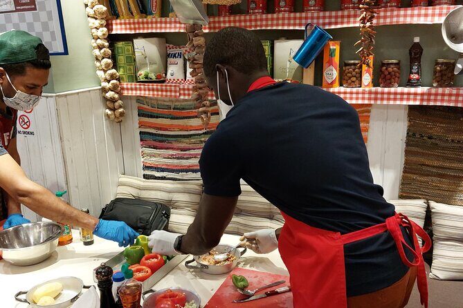 Cooking Class in Athens with Shopping in Central Market & Lunch - Lunch where you get to slow down: big plates, wine included, recipes saved for later
