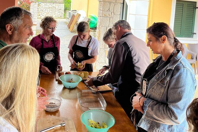 Cooking Classes and olive oil tasting.The real taste of Greece! - What you’ll eat: tzatziki, briam, pork knuckle, and Corfiot sweets