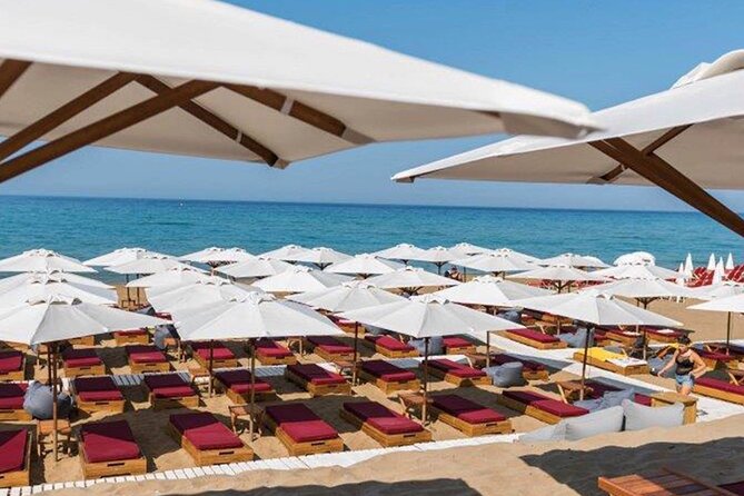 Corfu: A relaxed day at Glyfada Beach - Heat, music, and other small drawbacks