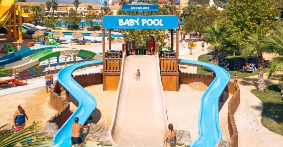 Corfu: Aqualand Water Park Entry Ticket & Optional Transfer - Inside Corfu Aqualand: Slides, Wave Pool, and Space to Breathe