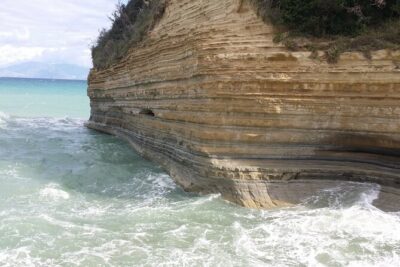 Corfu beach private tour to Porto Timoni, Canal d' Amour and San Stefanos - Canal d’Amour: sandstone walls and a quick swim