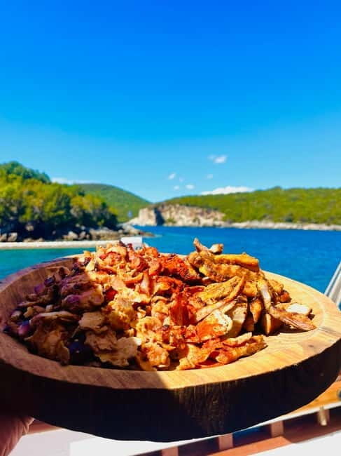 Corfu: Blue Lagoon and Cave Cruise with Drinks and Lunch - Blue Lagoon swim stop: clear water plus real time to enjoy it