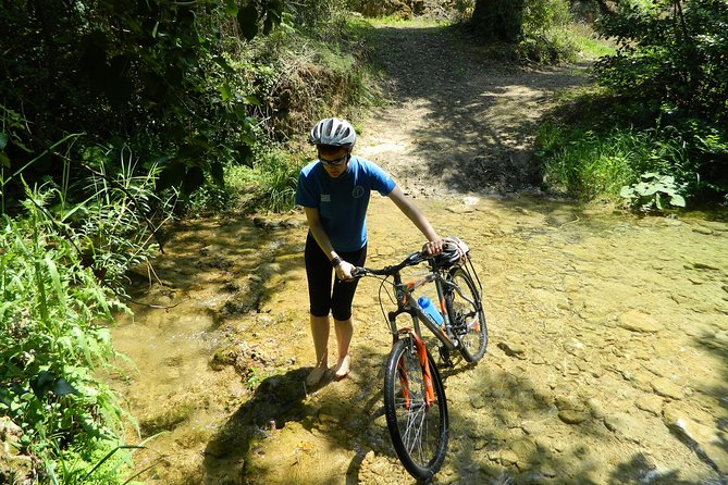 Corfu by bike: Countryside, Forests and Villages - Doukades and the old-style cafe break
