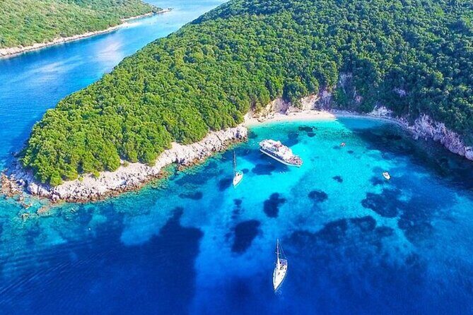 Corfu Cruise-Friendly Tour with a Beach Retreat or Boat Cave Ride - Key points at a glance