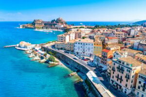 Corfu Cruise Port: City Highlights tour & Old Town visit - Spianada (Esplanade) and the Liston promenade: where Corfu slows down
