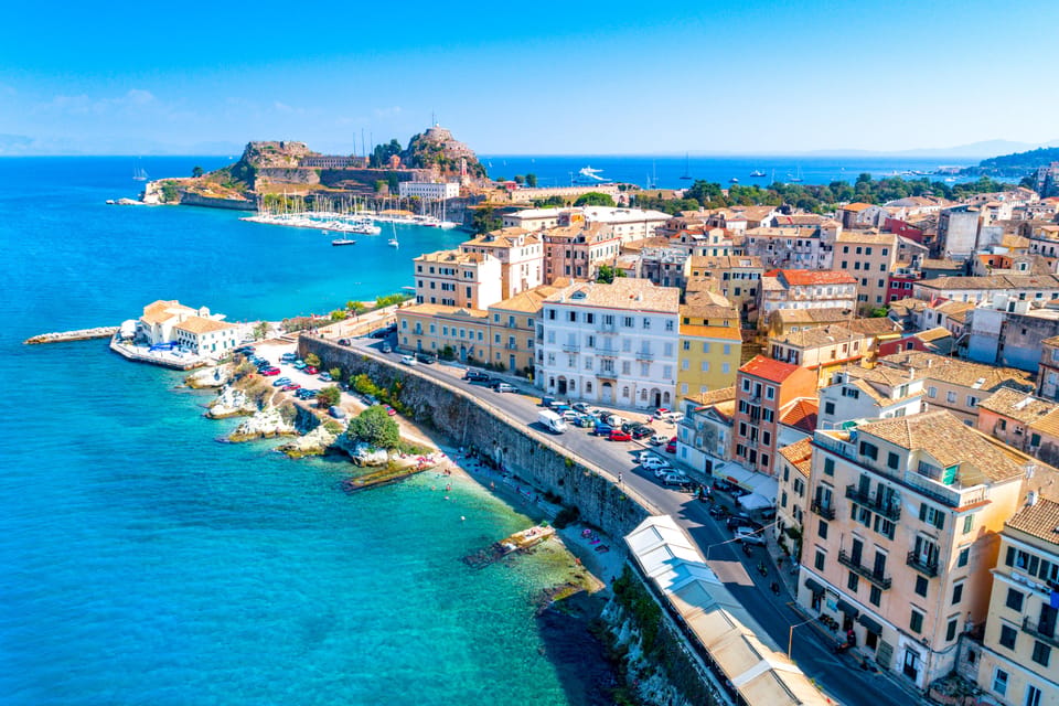 Corfu cruise port : Private customized tour with limo van - Glyfada Beach for a simple summer escape