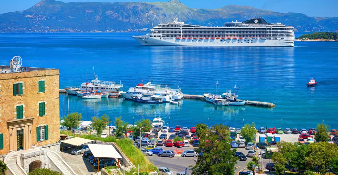 Corfu cruise port : Private customized tour with limo van - Value at $100 per person