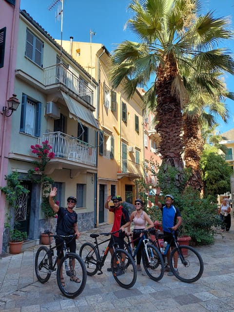 Corfu: Food tour on a bicycle-old town,suburbs & hidden gems - Mon Repos brings shade and a royal connection