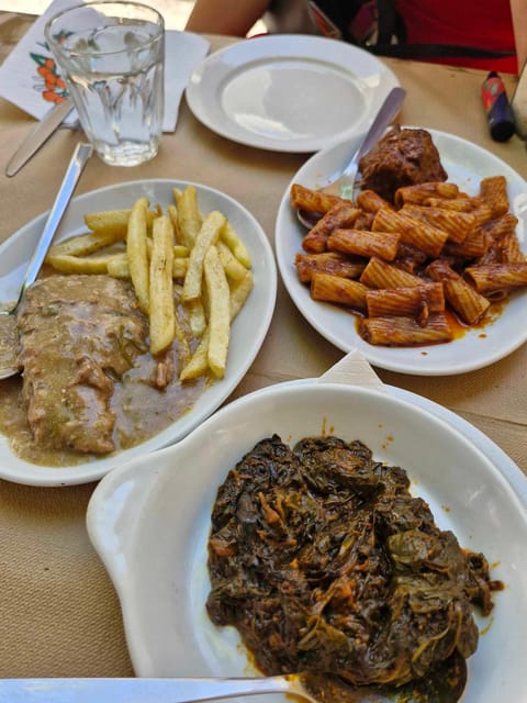 Corfu: Food tour on a bicycle-old town,suburbs & hidden gems - Local meze finishes the food side of the tour