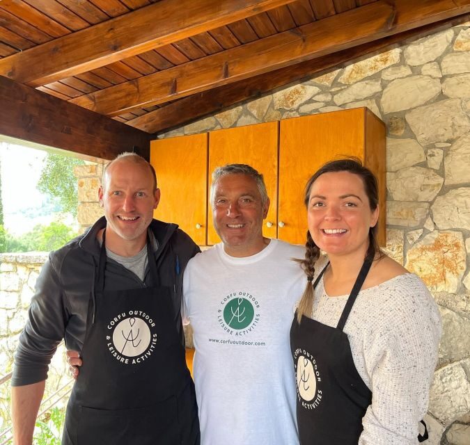 Corfu: Greek Cooking Class & Olive Oil Tasting - The 5-course meal: Greek classics with Corfiot details