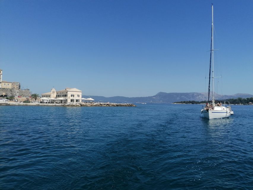 Corfu: Half-day Private Cruise with Sailing Yacht - A second swim at Vido Island