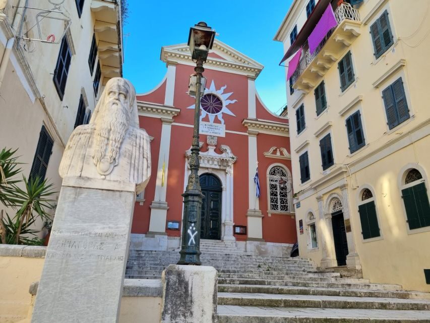 Corfu: Historic Buildings and Great Personalities Tour - Spianada Square, Liston, and City Hall Square: where styles and power meet