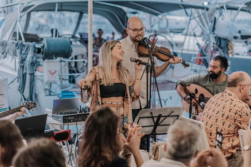 Corfu: Music Stories of a Corfiot Experience at the Marina - Sofia’s story-led format: why the evening feels personal