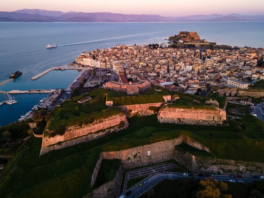 Corfu: Old Town Guided Walking Tour Small Group - Entering Corfu Old Town from the Old Fortress area