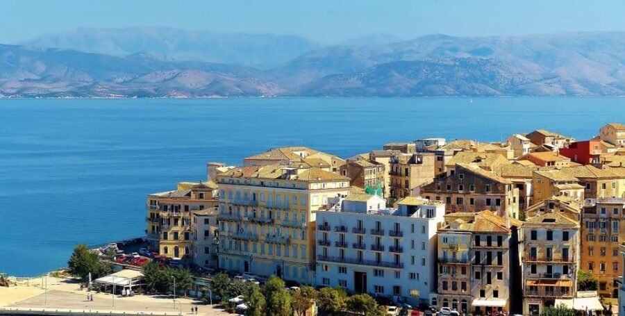 Corfu: Old Town Guided Walking Tour Small Group - Liston Street and the civic story: the Venetian-to-British thread