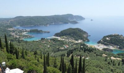 Corfu: Olive Oil & Wine Tastings & Traditional Villages Tour - Ano Korakiana and the first mountain views