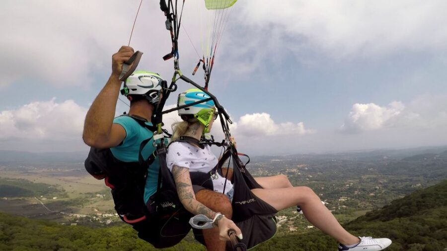 Corfu: Paragliding Tandem Flight Above Pelekas Town - From Briefing to Takeoff Practice: How They Set You Up