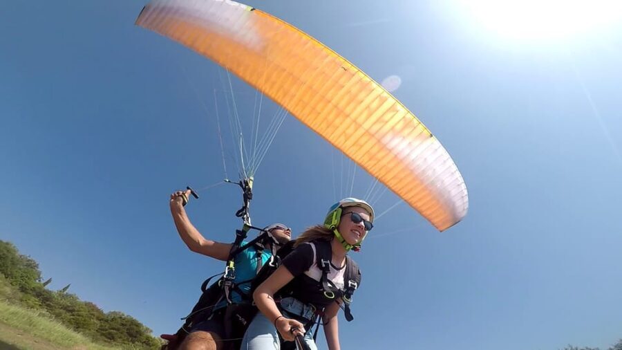 Corfu: Paragliding Tandem Flight Above Pelekas Town - Video, GoPro Options, and the Small Stuff That Makes a Difference