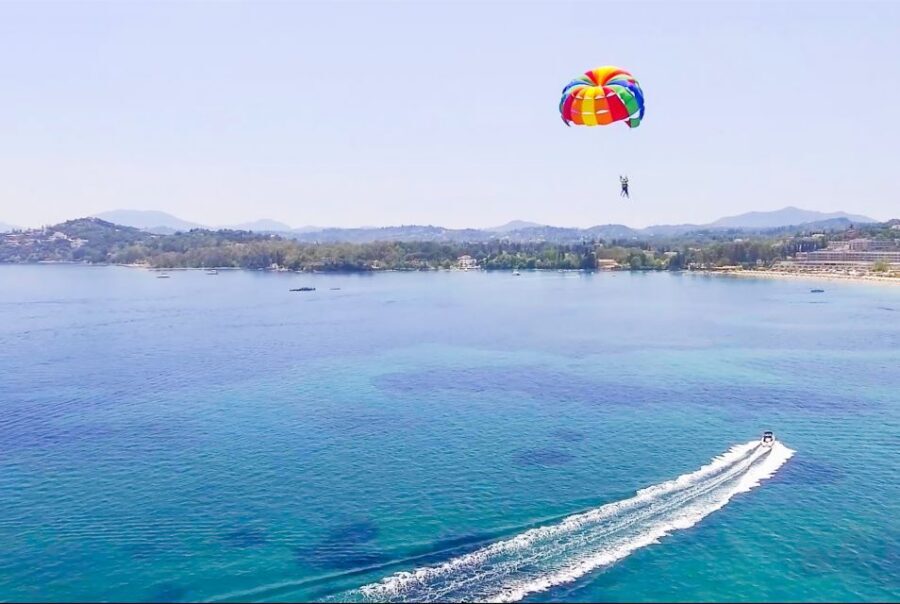 Corfu: Parasailing Adventure Near Corfu Town - The Speedboat Ride Along the Coast (and Why It’s Not Wasted Time)