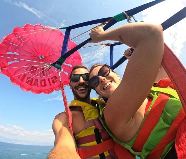 Corfu: Parasailing Experience for 2 in Sidari - The Views: Canal d’Amour, Corfu Coastline, and Albanian Mountains From Above