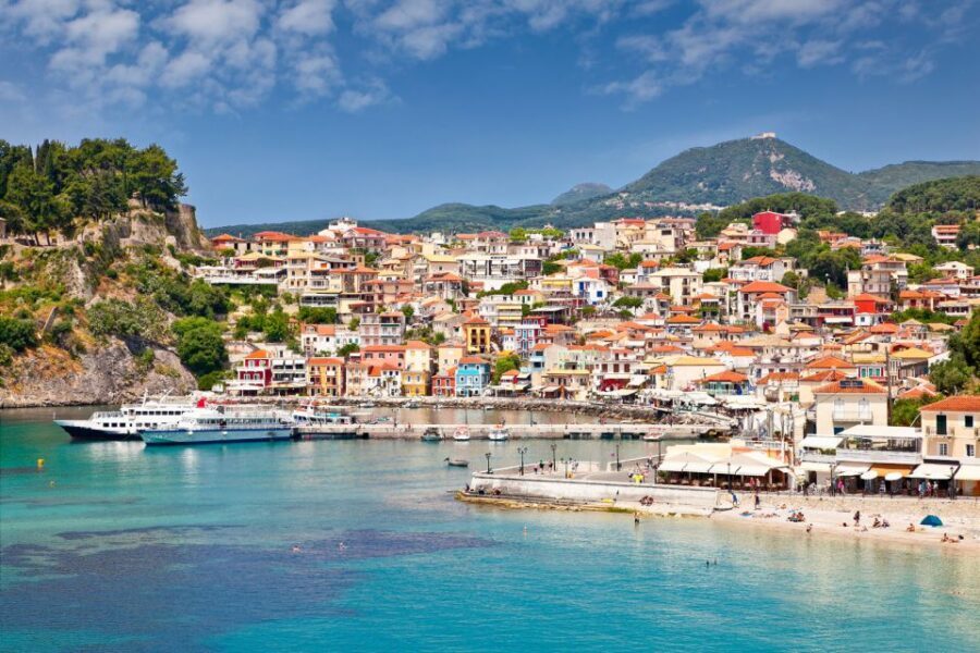 Corfu: Parga, Sivota and Blue Lagoon Full-Day Boat Cruise - Blue Lagoon anchor time: snorkeling prep and Arabian pirate folklore