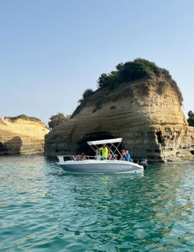 Corfu: Private Boat Trip with Skipper - Canal d’Amour and its sea caves
