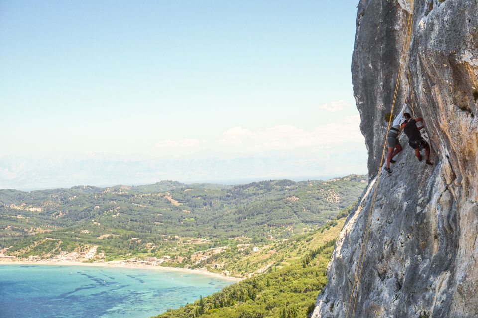 Corfu: Rock Climbing for Beginners - What the two-hour session feels like