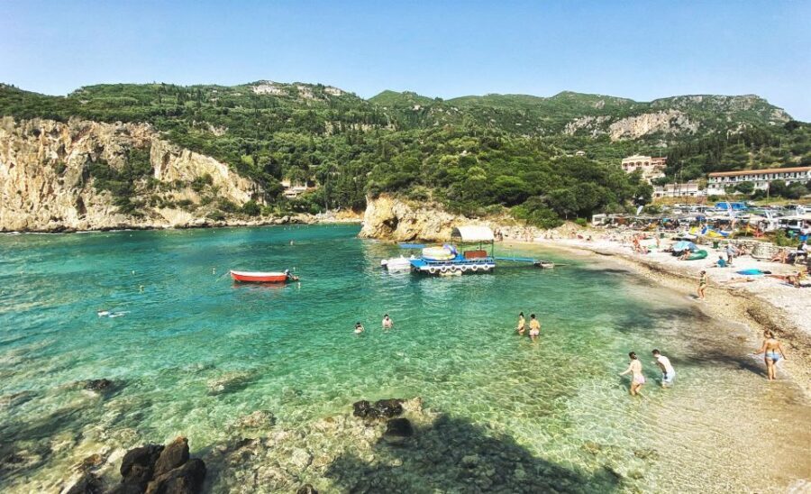 Corfu: Shore & Shared – Palaiokastritsa, Lakones, Kratsalo - Lakones Balcony of Gods: a quick stop with a big photo payoff