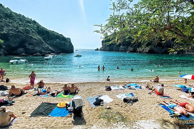 Corfu: Shore & Shared Tour – Palaiokastritsa Sunset - Three hours by the water at Palaiokastritsa