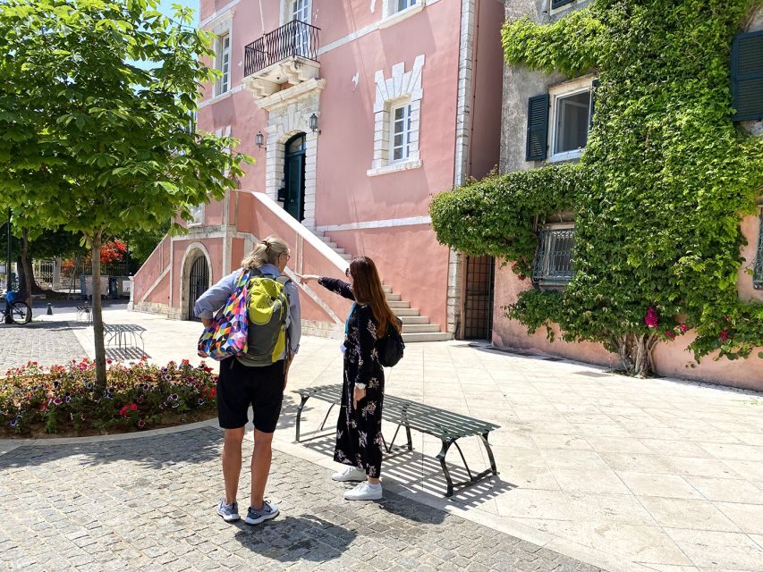 Corfu: Small Group City Walking Tour - Where the tour finishes in Corfu-town: turn context into a meal