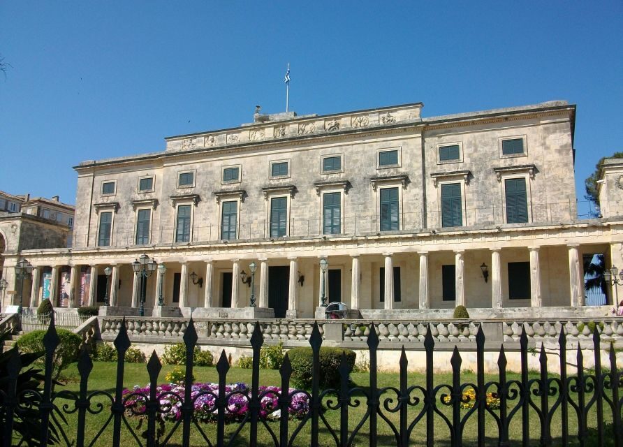 Corfu Town: Guided Walking Tour and Local Food Tastings - Sweet and savory sampling: halva, honey, olive oil, fruits, nuts