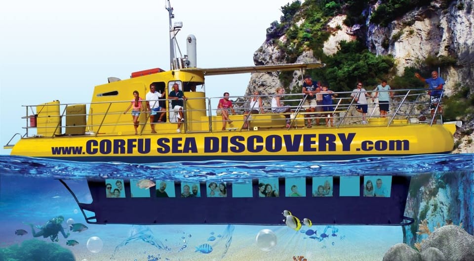 Corfu: Underwater Cruise in Paleokastritsa - From Corfu Aquarium to Alipa Port