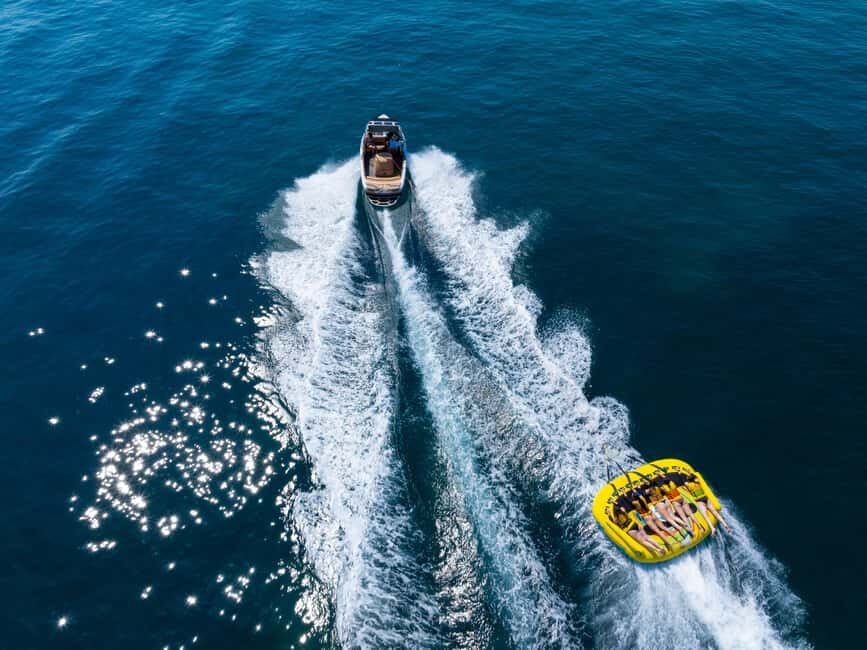 Corfu: Watersports - Inflatable Rides near Corfu Town - The staff and language support that keeps it stress-free