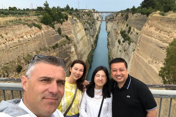 Corinnt Canal, Epidaurus, Nafplio and Mycenae, Private Day Tour - Private logistics from Athens and Piraeus: how the day actually works