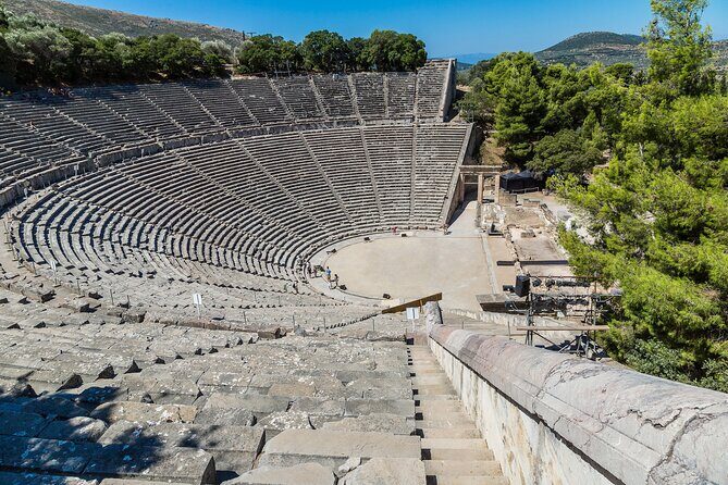 Corinnt Canal, Epidaurus, Nafplio and Mycenae, Private Day Tour - Corinth Canal: quick stop, big numbers, useful perspective