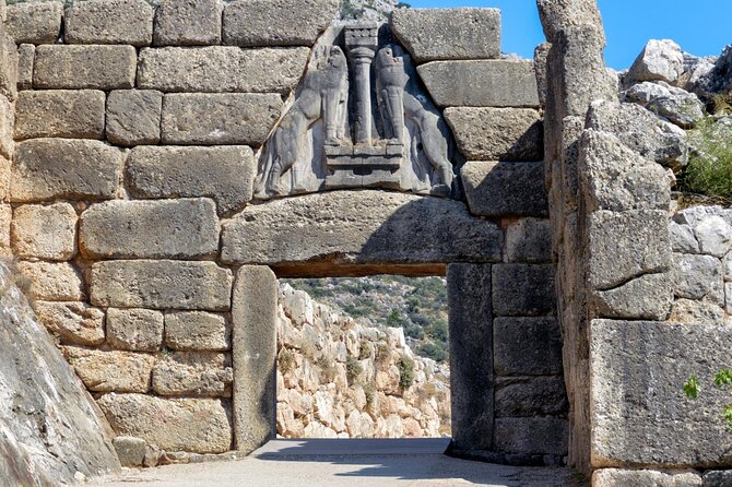 Corinth Canal, Ancient Corinth, Mycenae and Nafplio Private Tour from Athens - Mycenae through the Lions Gate