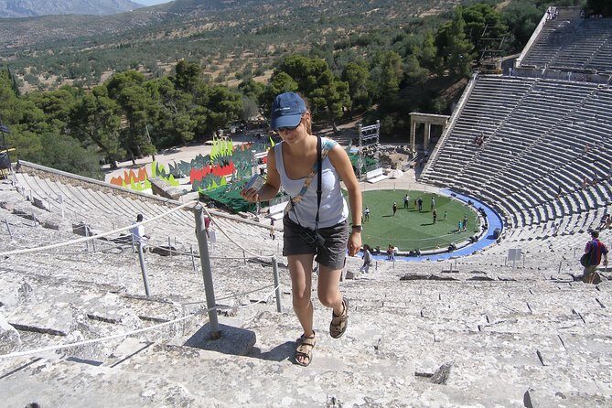 Corinth Canal, Mycenae, Nafplio, Epidaurus Private Tour plus a GREAT Lunch - Rolling back toward Athens via Syntagma Square