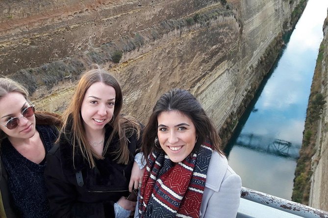 Corinth, Epidaurus, Mycenae private day tour from Athens or Nafplion (10 hours) - The Corinth Canal gives you a fast first stop