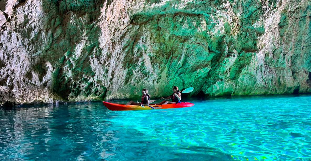 Cova dels Orguens: Cave Exploring Kayak & Snorkel Tour - Cliff Jumping for the Brave