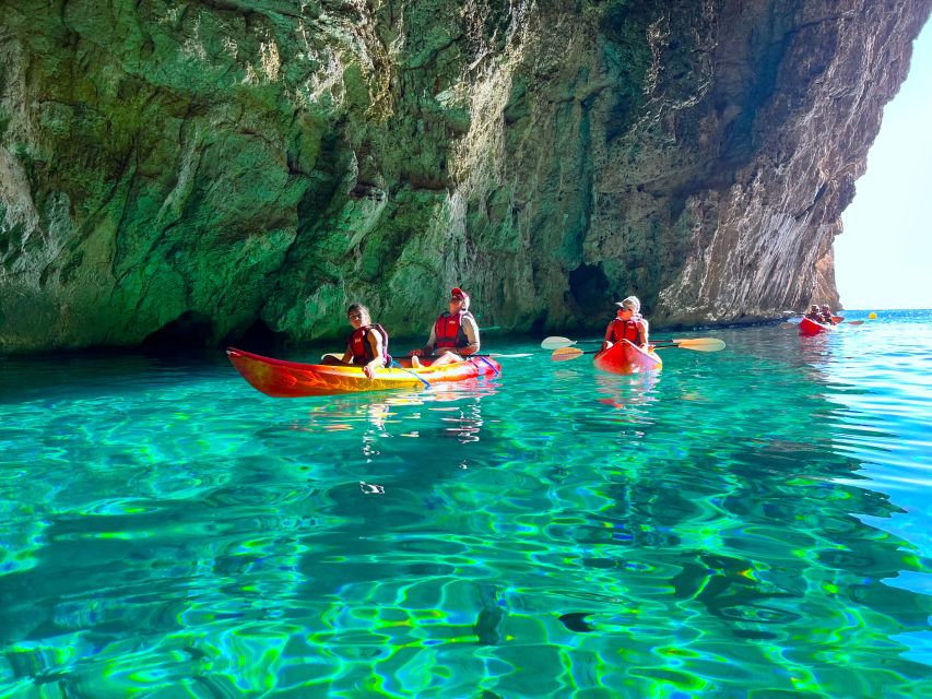 Cova dels Orguens: Cave Exploring Kayak & Snorkel Tour - Dragon’s Cave, the Smaller First Stop