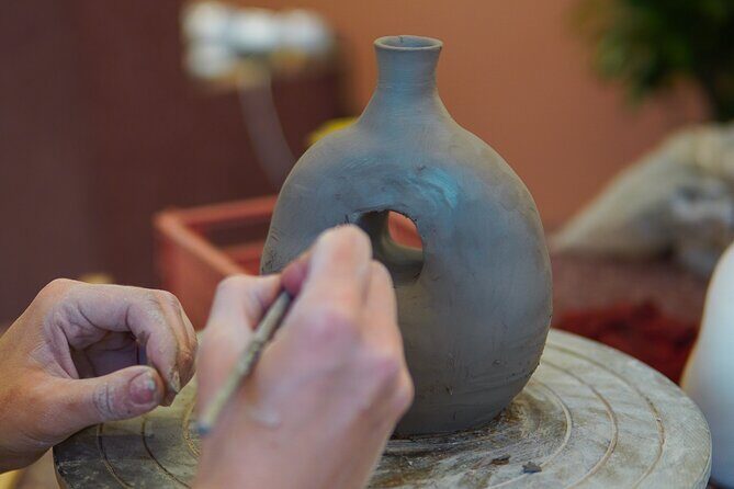 Create and paint your own ceramic piece in a workshop in Athens - Step-by-Step: Shaping Clay With Free-Hand Technique