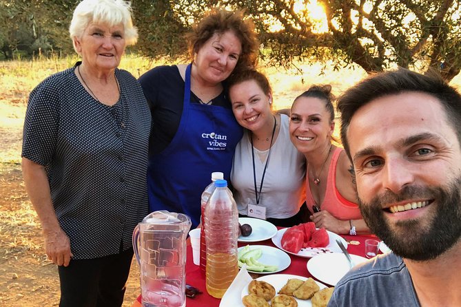Cretan Farm Tour with Cheese-Making, Olive Oil Tasting & Picnic - Watching Cretan Cheese Take Shape