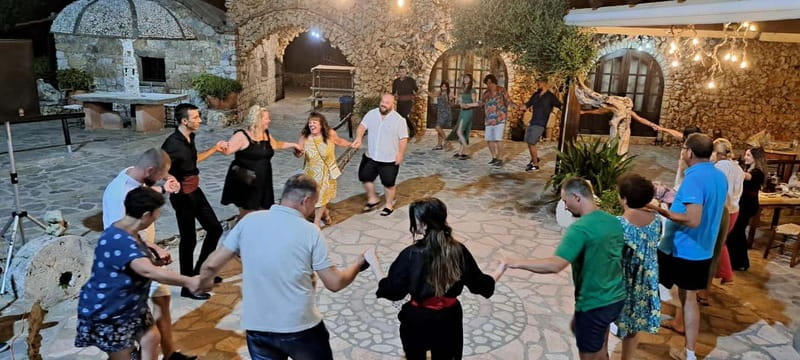 Cretan Night Experience – Dinner, Music & Dance - Meeting the coach near Chania