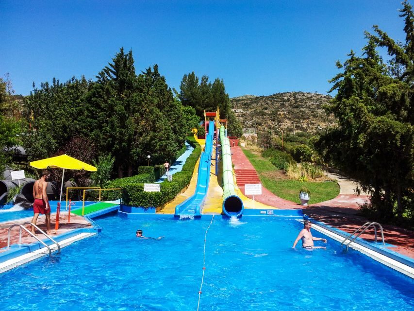 Crete: AcquaPlus WaterPark Entrance Ticket optional Transfer - Main pool time and the hydrotube: the “cool off” moments you’ll want