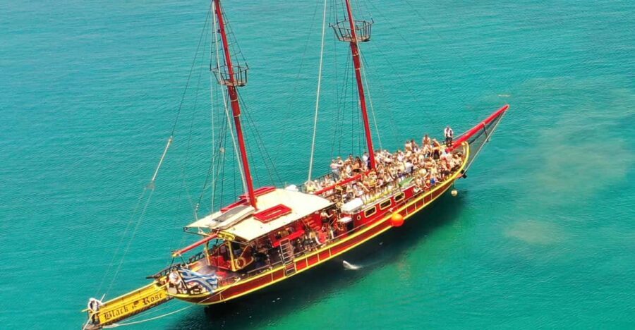 Crete: Coastline Snorkeling Cruise from Hersonissos Port - Saint George Beach: Calm Water for Swimming and Snorkeling