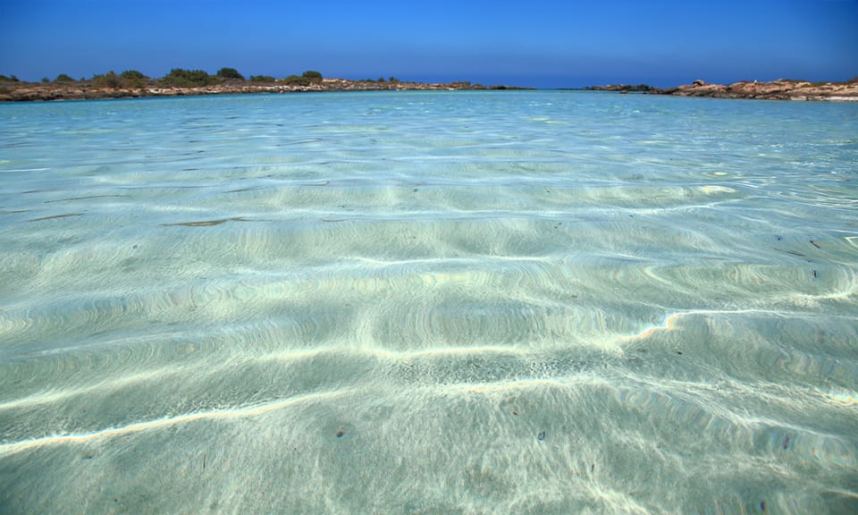 Crete: Day Trip to Elafonisi Beach with Hotel Transfers - Crete from the coach window
