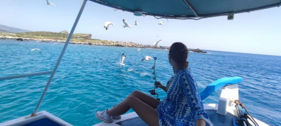Crete: Fishing & Swimming Boat Cruise with Lunch & Drinks - Getting to Elounda: how the timing works