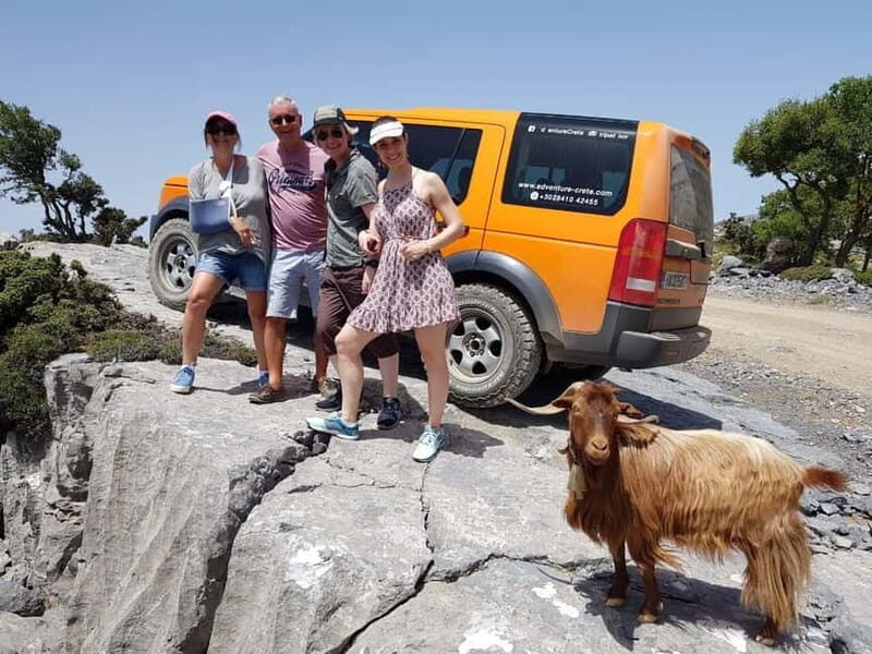 Crete: Full-Day Private Tour - Hotel-to-hotel convenience in a 6-seat Land Rover